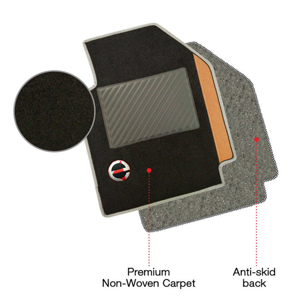 Duo Carpet Car Floor Mat For Maruti Brezza