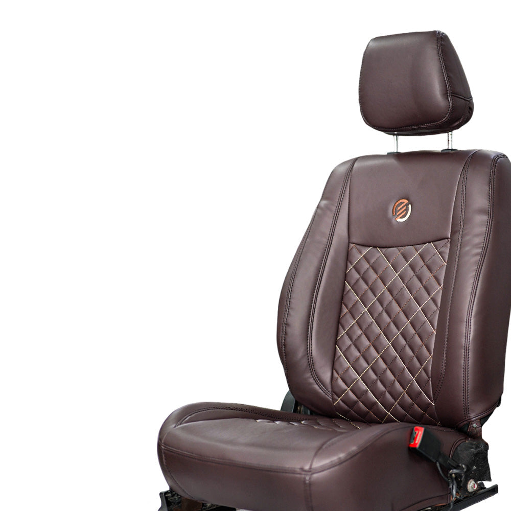 Venti 3 Perforated Art Leather Car Seat Cover For Maruti Fronx
