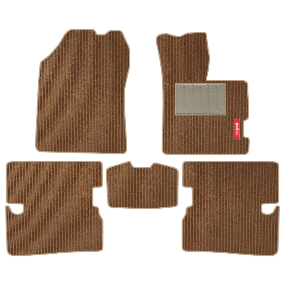 Cord Carpet Car Floor Mat For Honda Amaze