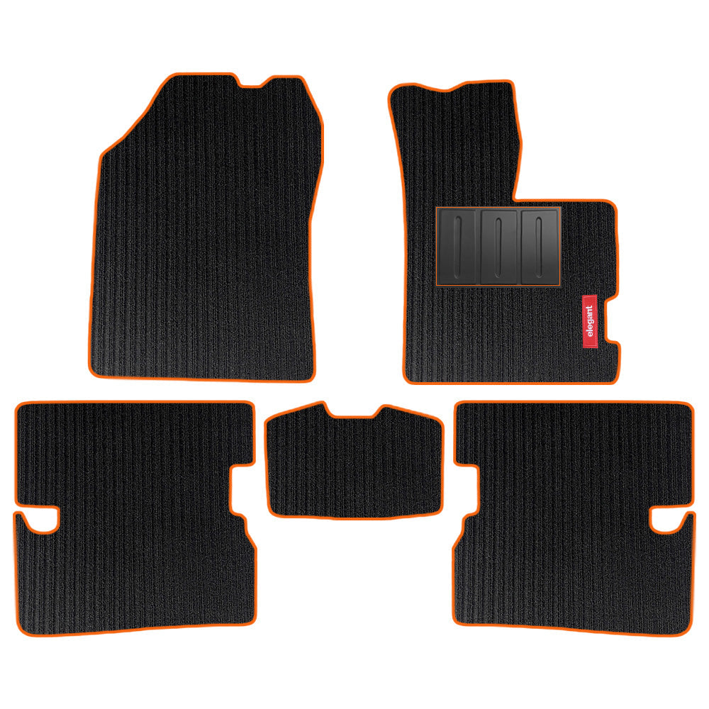 Cord Carpet Car Floor Mat For Honda Amaze