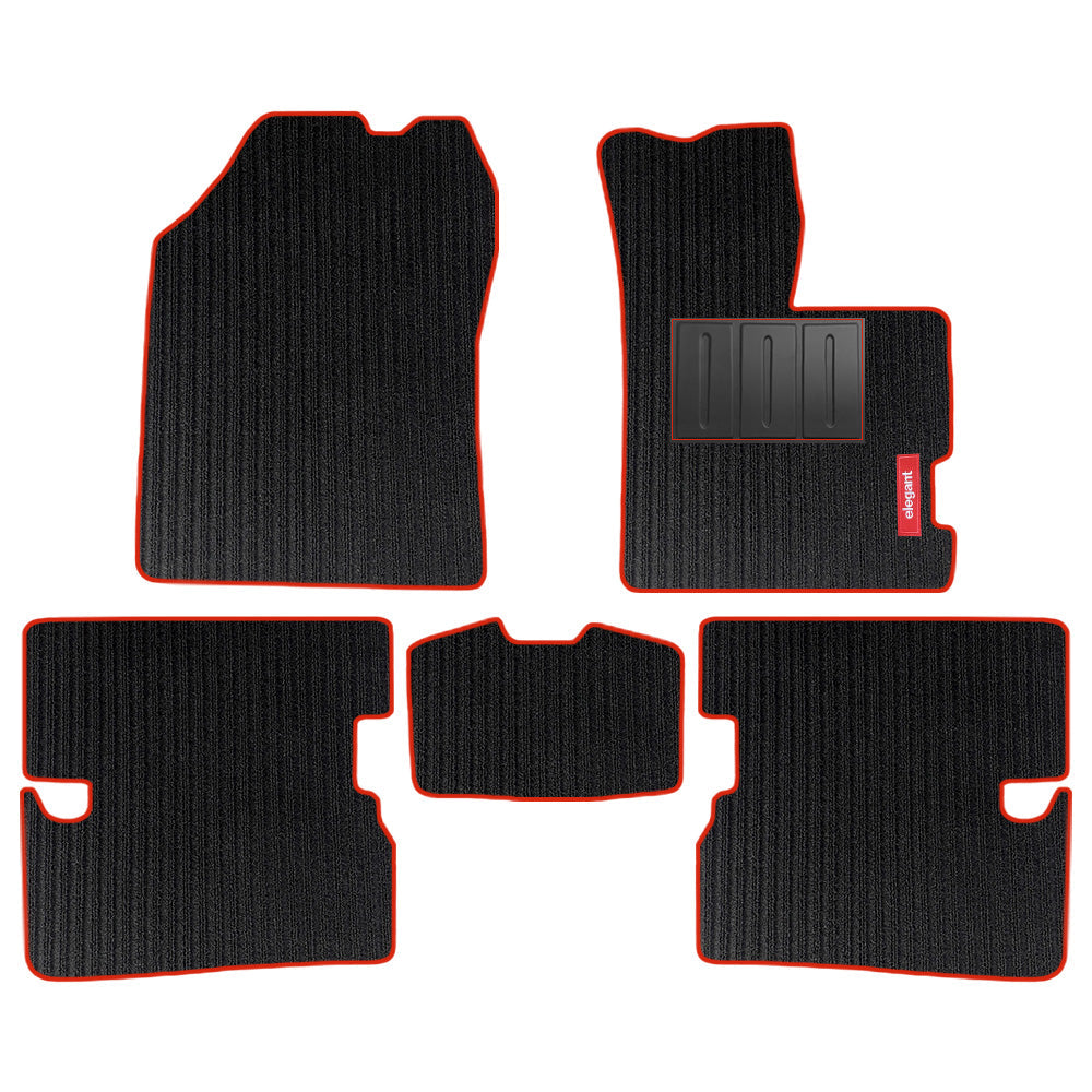Cord Carpet Car Floor Mat For Honda Amaze