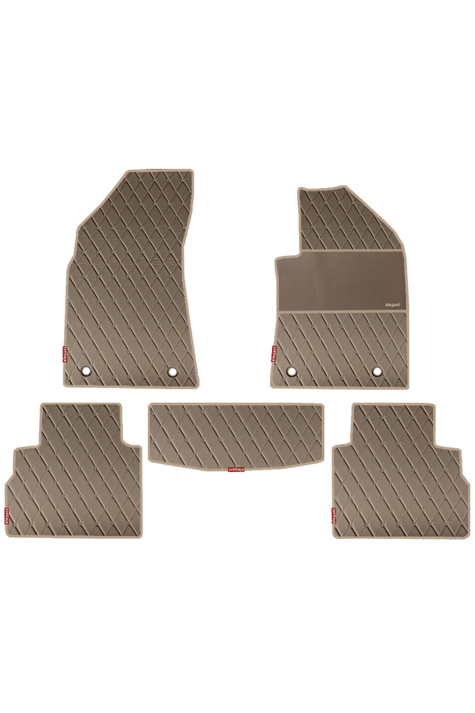 Luxury Leatherette Car Floor Mat For MG Astor