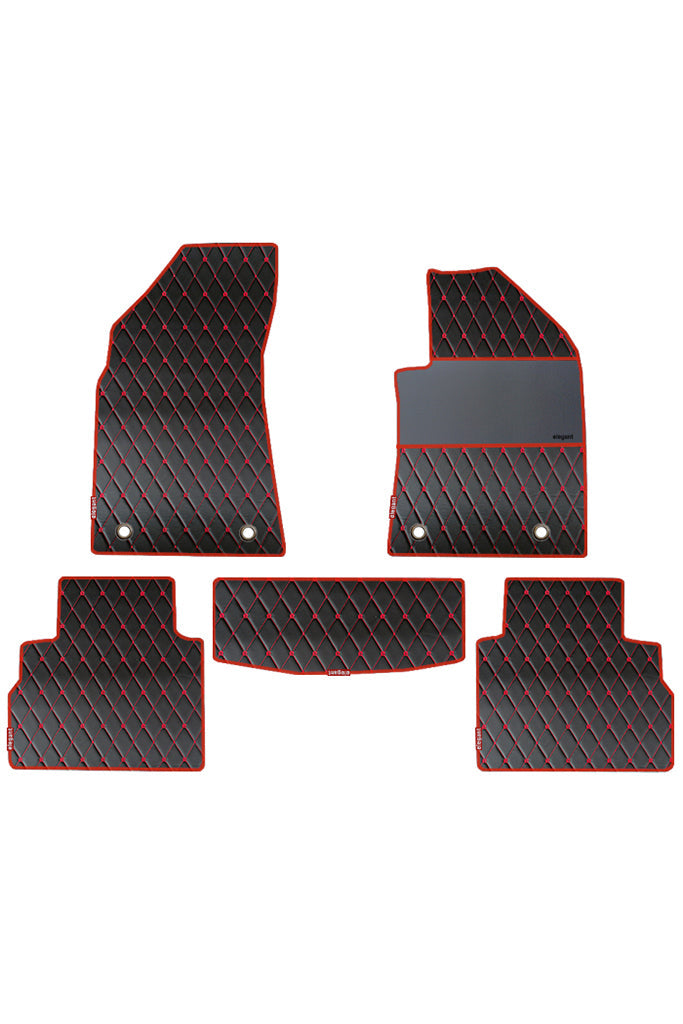 Luxury Leatherette Car Floor Mat For MG Astor