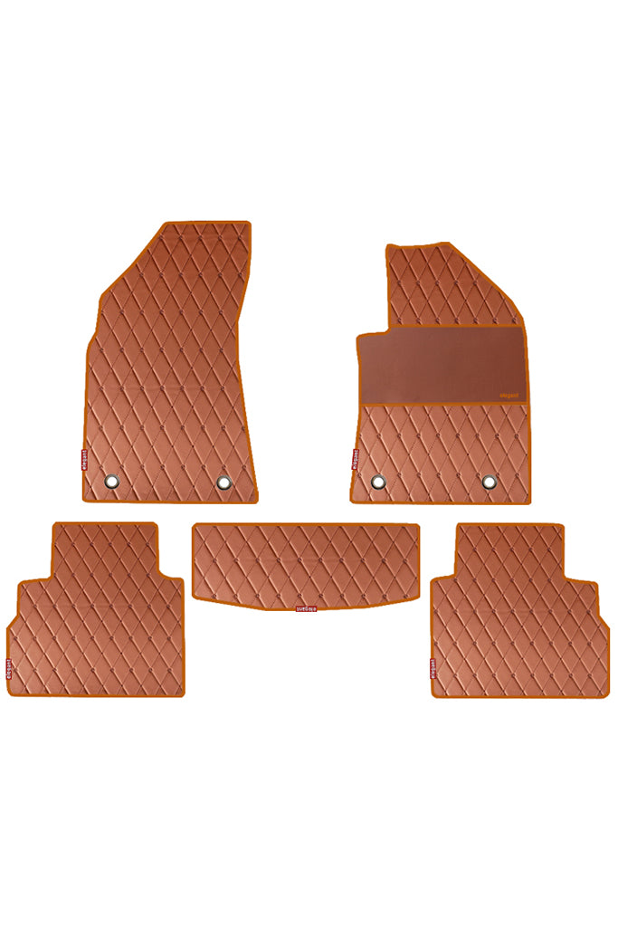 Luxury Leatherette Car Floor Mat For MG Astor