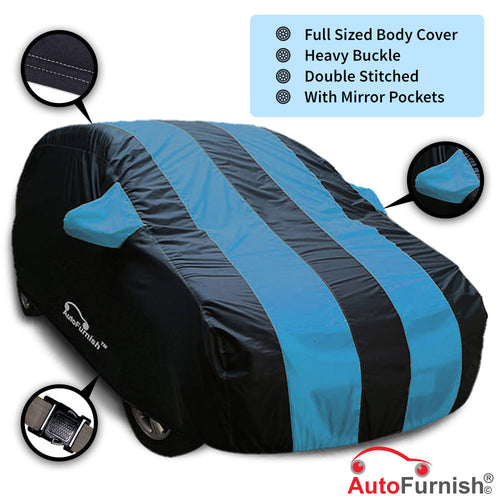 Chevrolet Tavera 2004-17Car Body Cover, Heat & Water Resistant with Side Mirror Pockets (ARC Series)