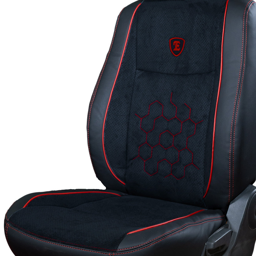 Icee Bucket Fit Perforated Fabric Car Seat Cover For Jeep Compass