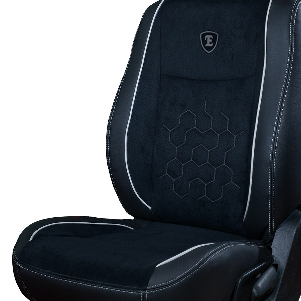 Icee Perforated Fabric Car Seat Cover For Skoda Rapid