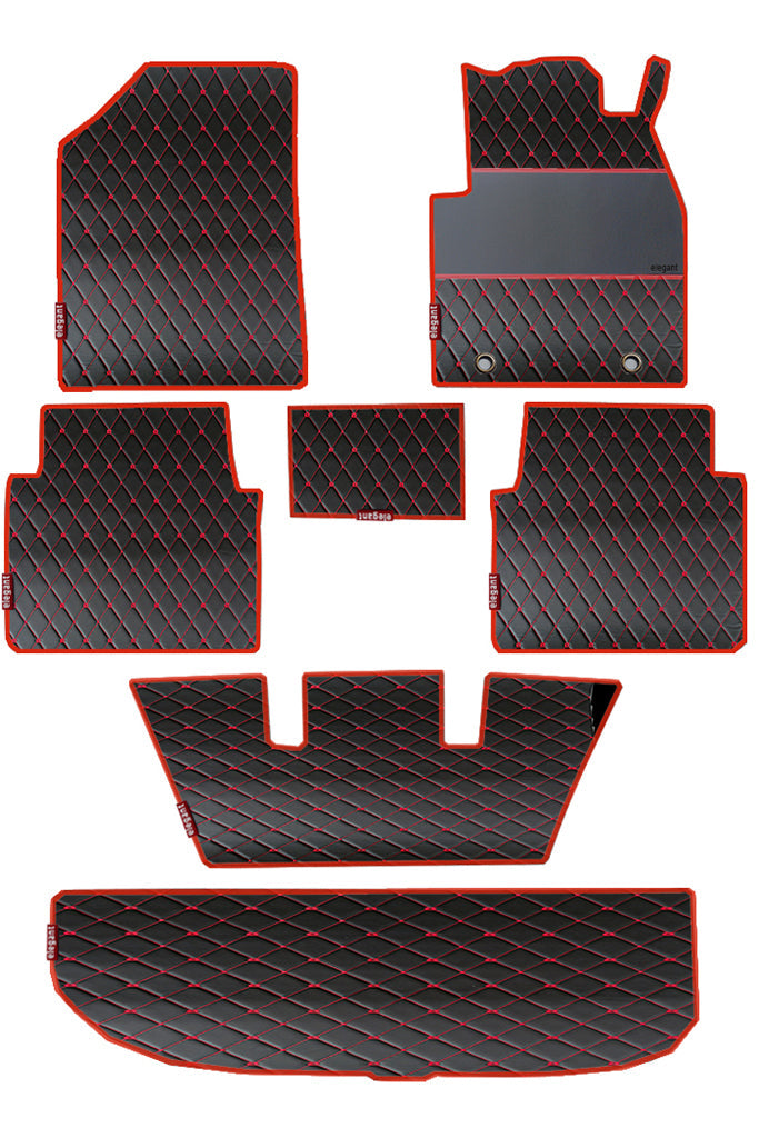 Luxury Leatherette Car Floor Mat For Kia Carens