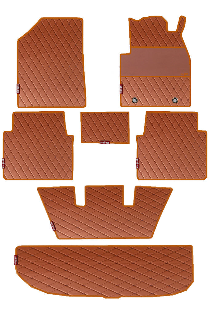 Luxury Leatherette Car Floor Mat For Kia Carens