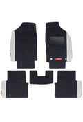 Duo Carpet Car Floor Mat Black and White For Citroen C3