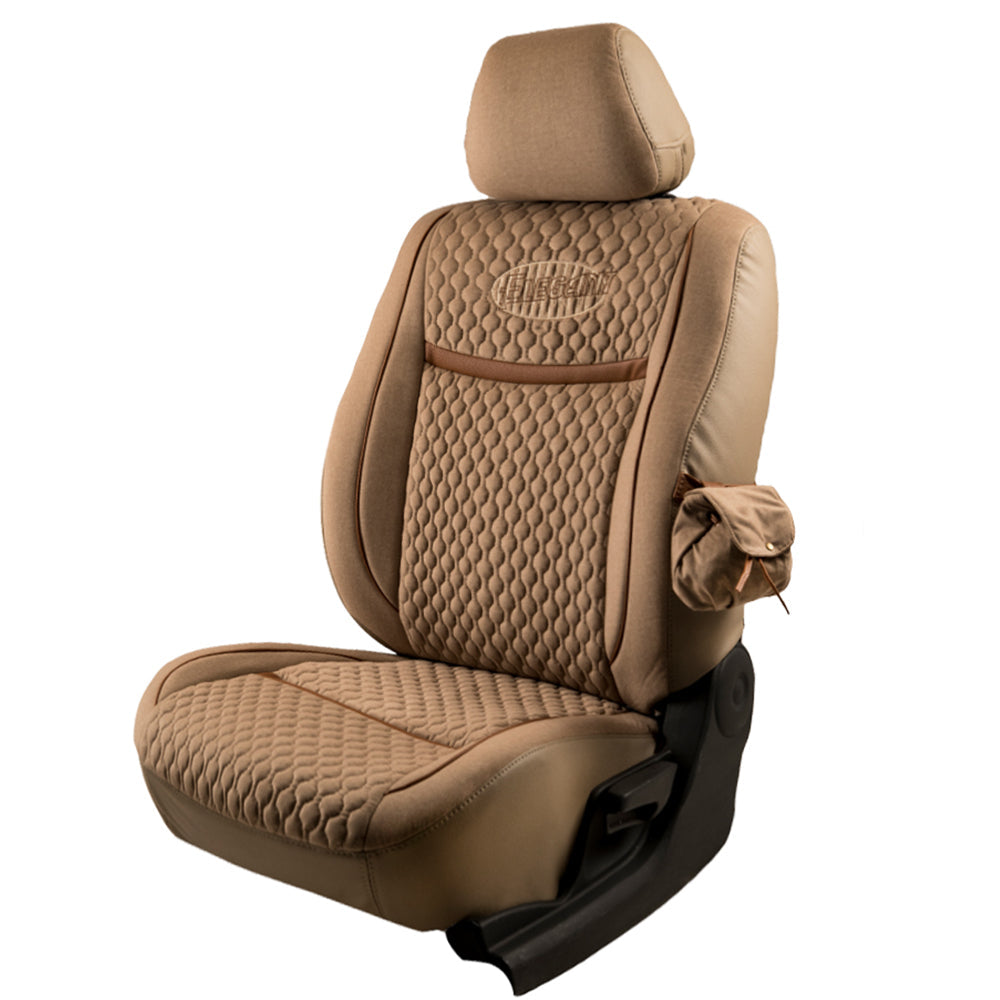 Denim Retro Velvet Fabric Car Seat Cover For Nissan Kicks