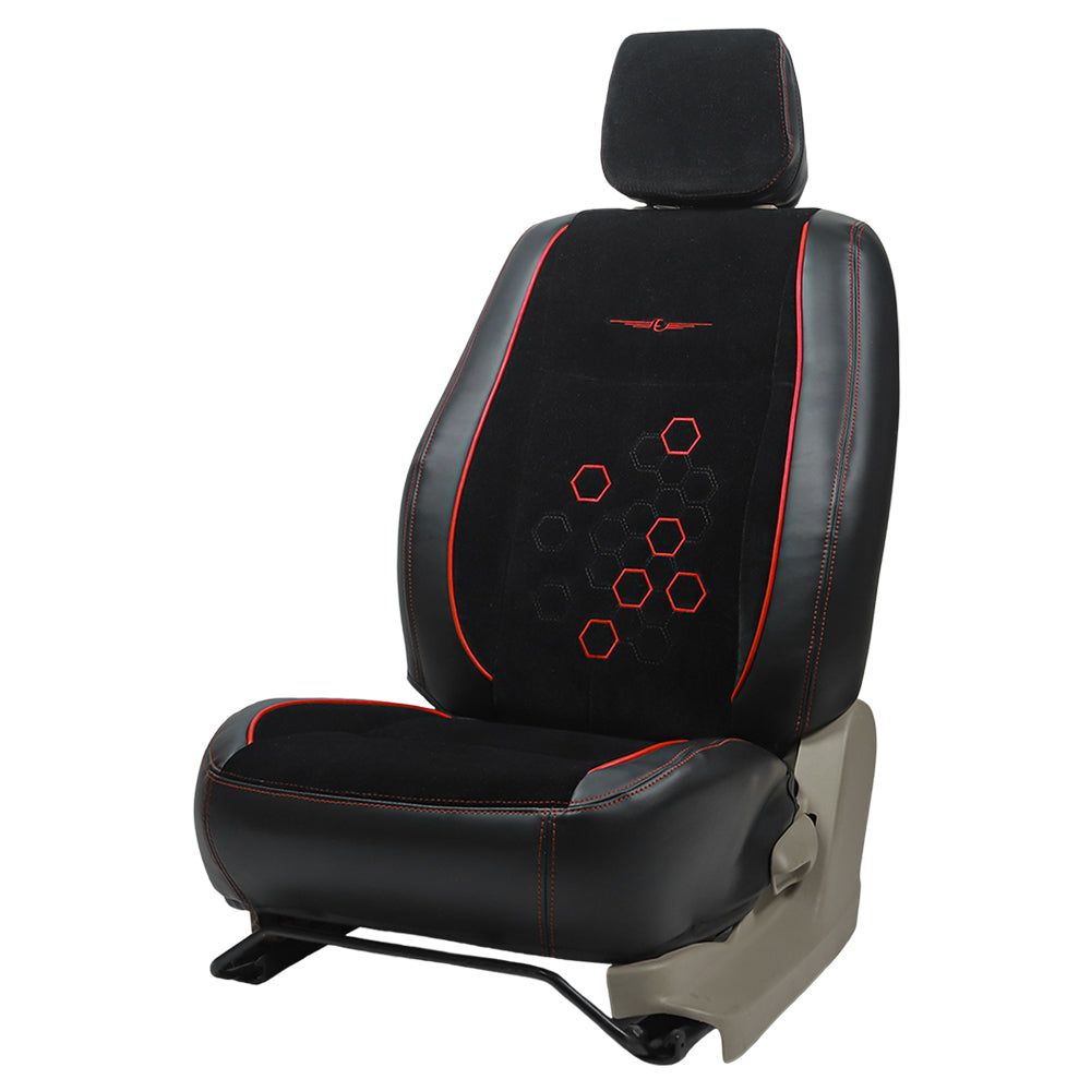Fresco Fizz Fabric Car Seat Cover For Kia Seltos