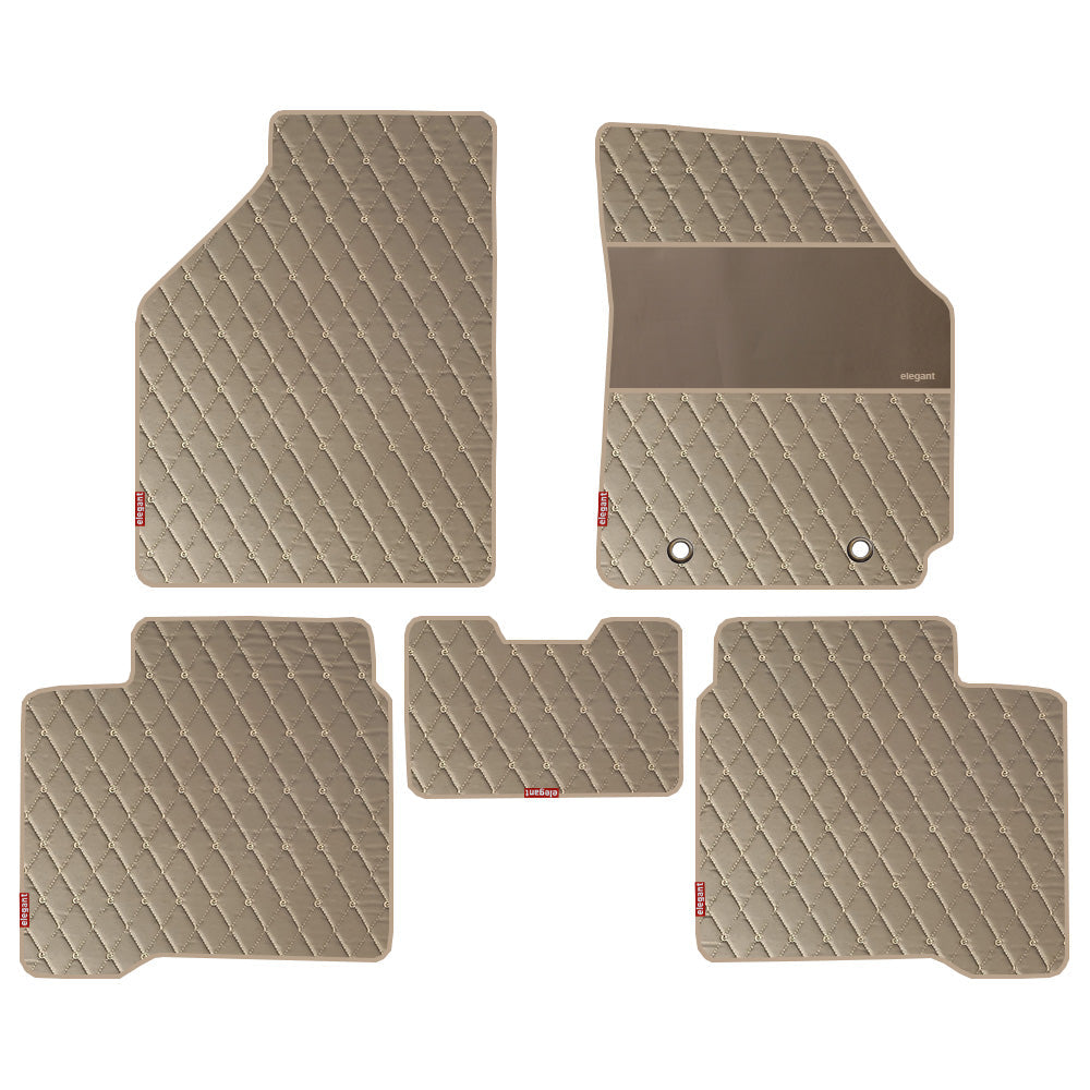 Luxury Leatherette Car Floor Mat For Toyota Glanza