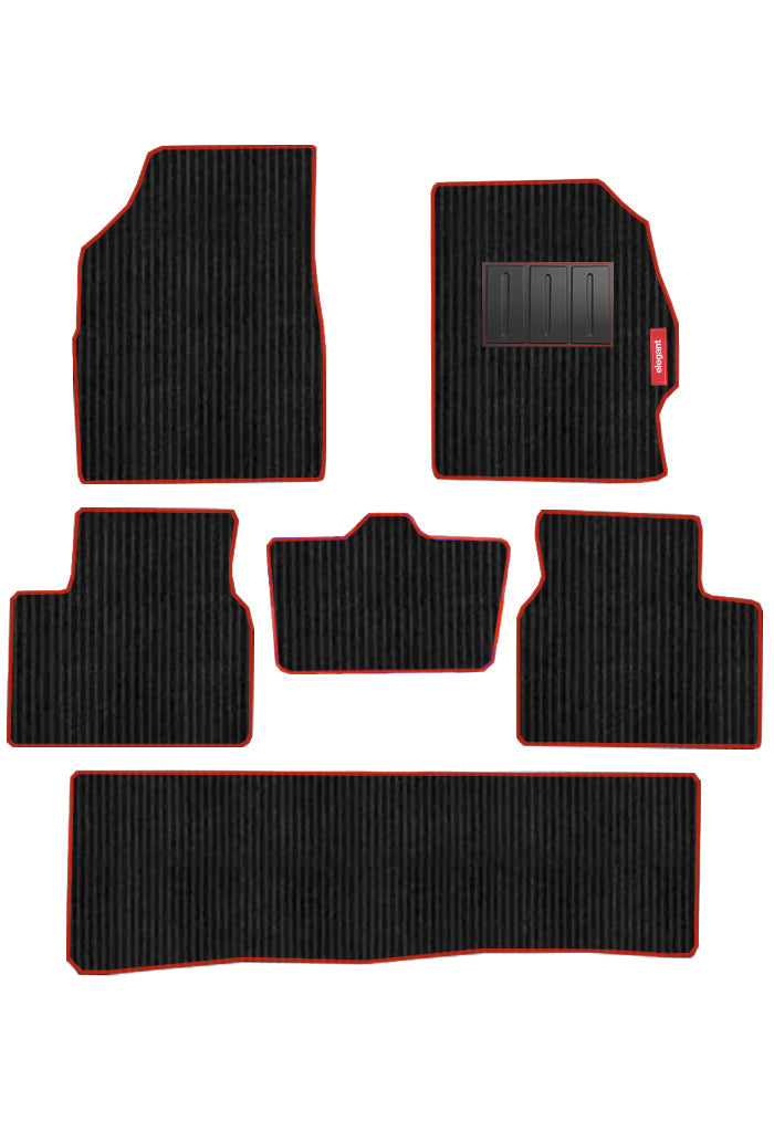 Cord Carpet Car Floor Mat For Mahindra Marazzo
