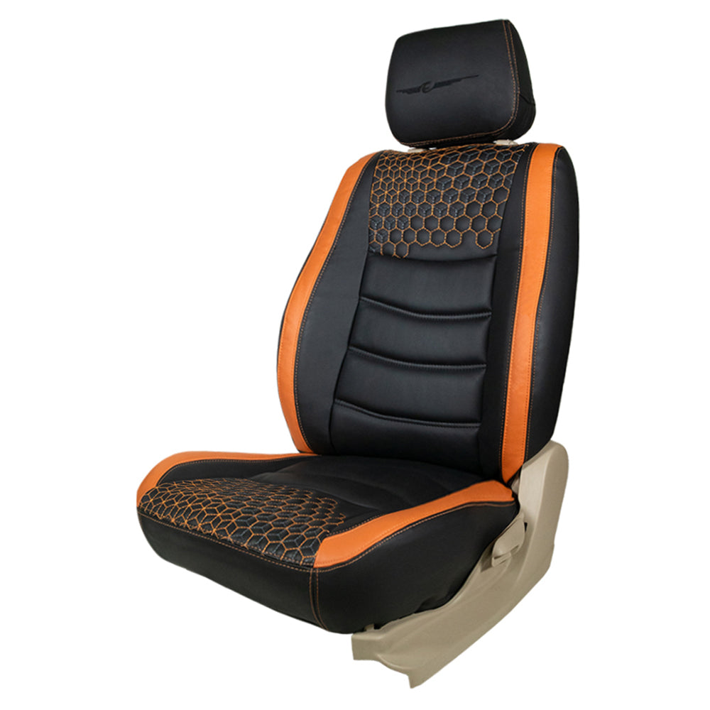 Prism Bucket Fit Art Leather Car Seat Cover For Hyundai Creta