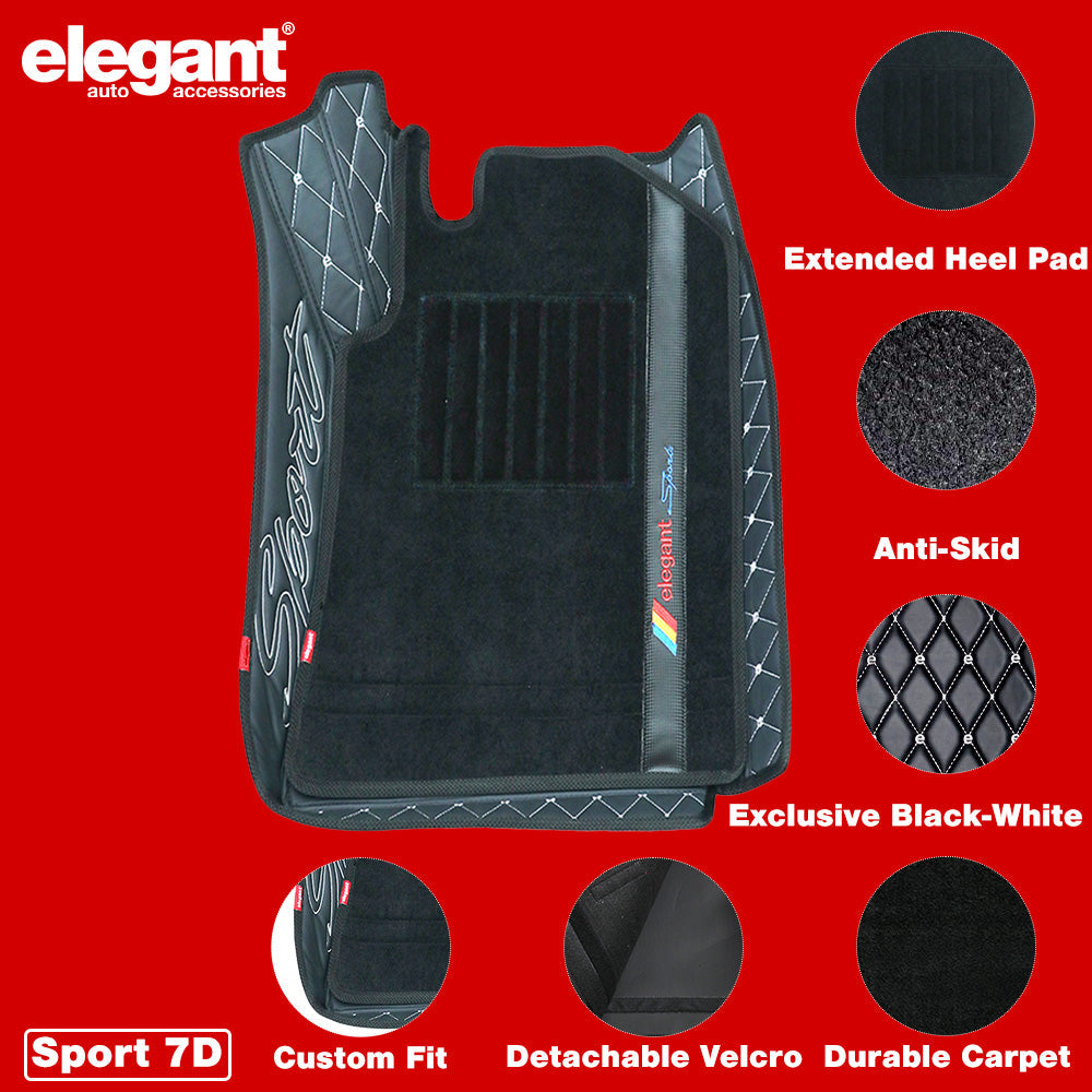 Sport 7D Carpet Car Floor Mat For Maruti Fronx