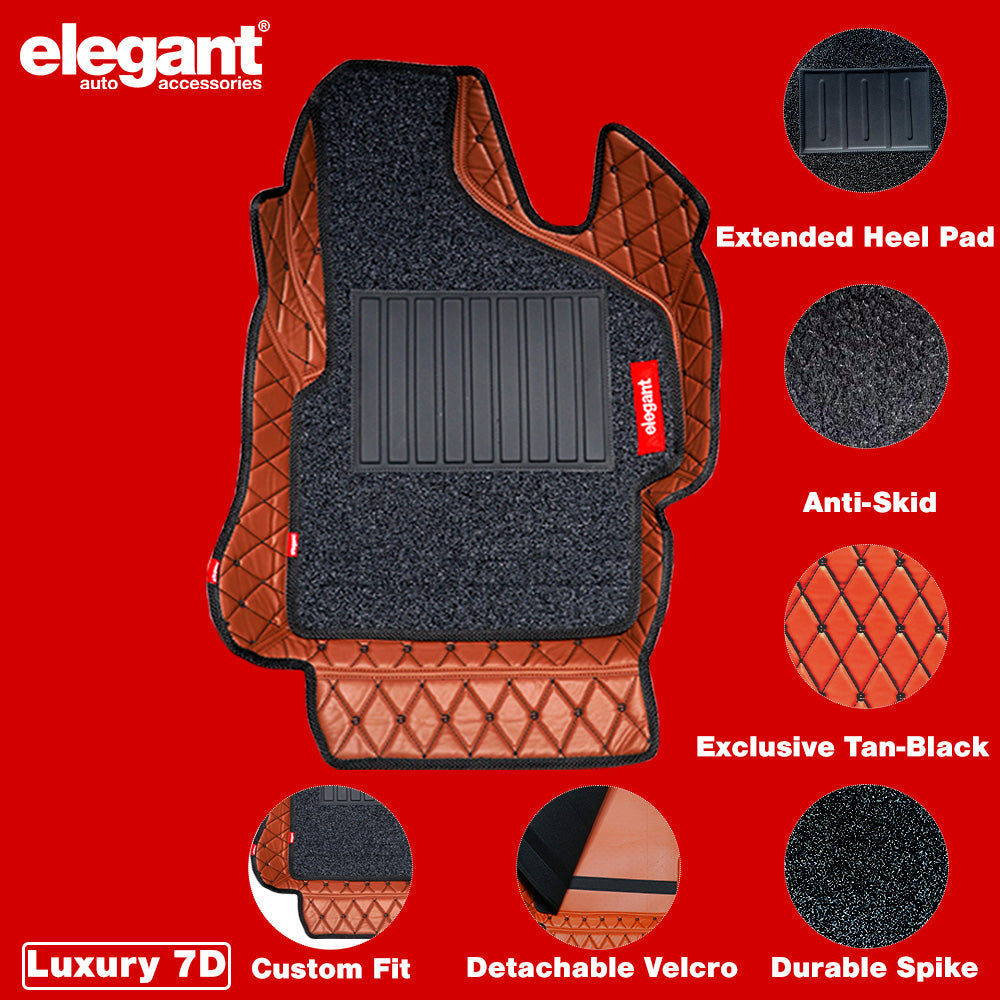 7D Car Floor Mats For Hyundai Alcazar
