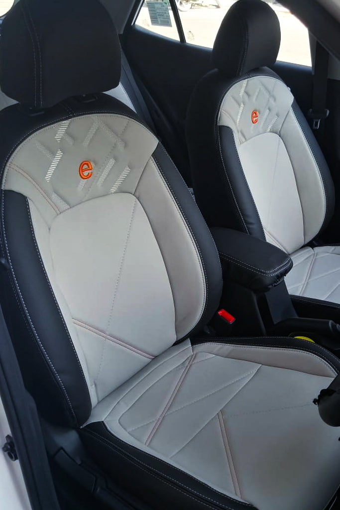 Victor Duo Bucket Fit Art Leather Car Seat Cover For Jeep Compass