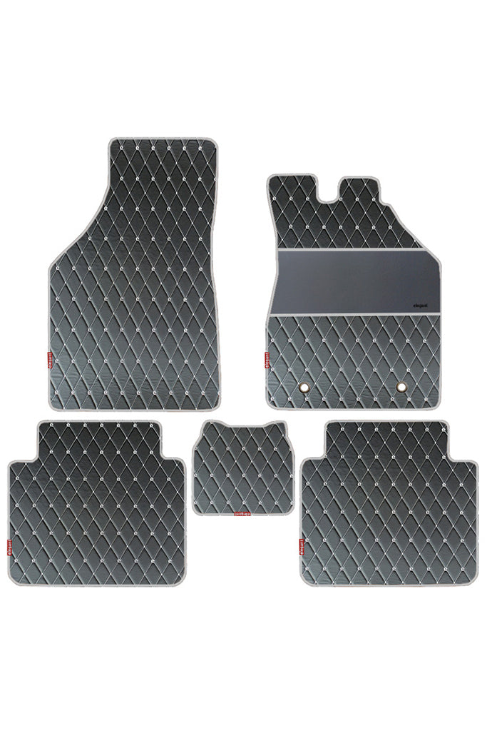 Luxury Leatherette Car Floor Mat For Renault Kiger
