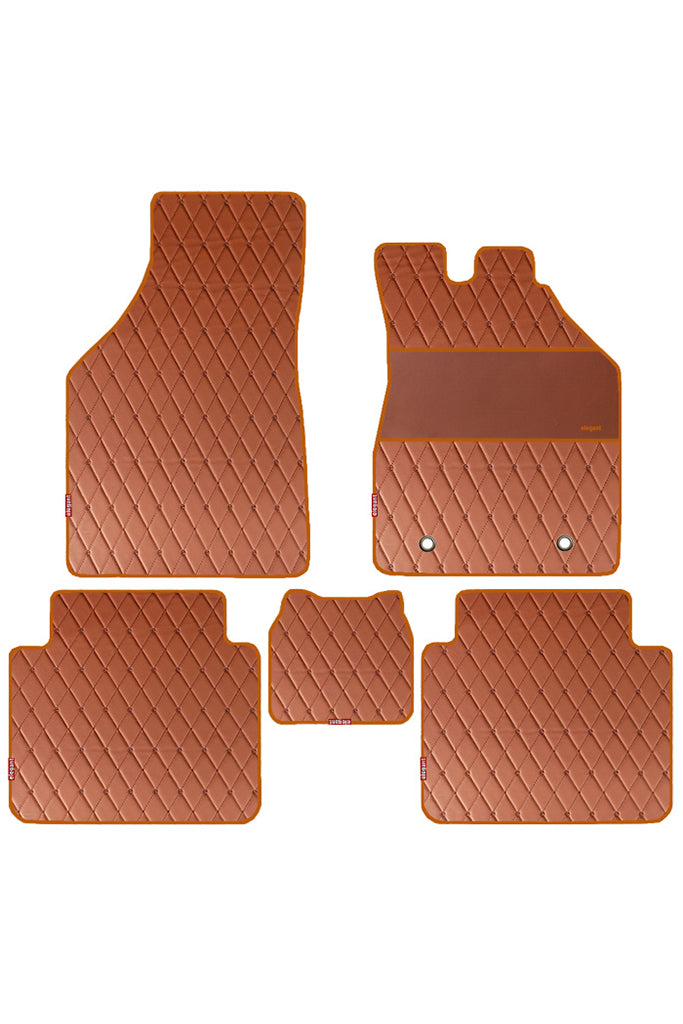 Luxury Leatherette Car Floor Mat For Renault Kiger