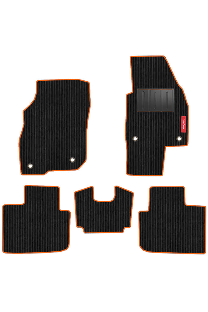 Cord Carpet Car Floor Mat For Skoda Kushaq