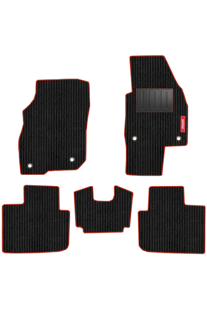 Cord Carpet Car Floor Mat For Skoda Kushaq