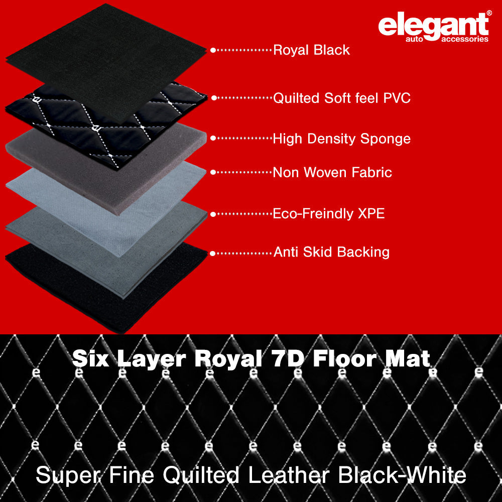 Royal 7D Car Floor Mats For Maruti Brezza