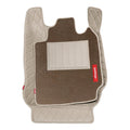 Royal 7D Car Floor Mats Beige For Mahindra Scorpio
