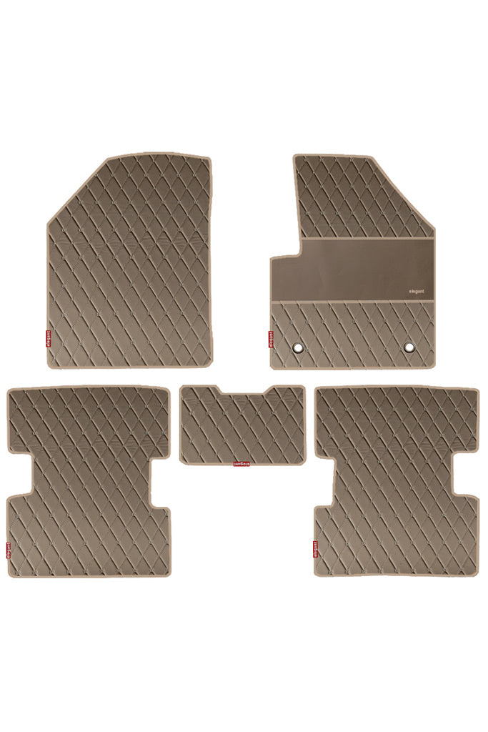 Luxury Leatherette Car Floor Mat For Tata Punch