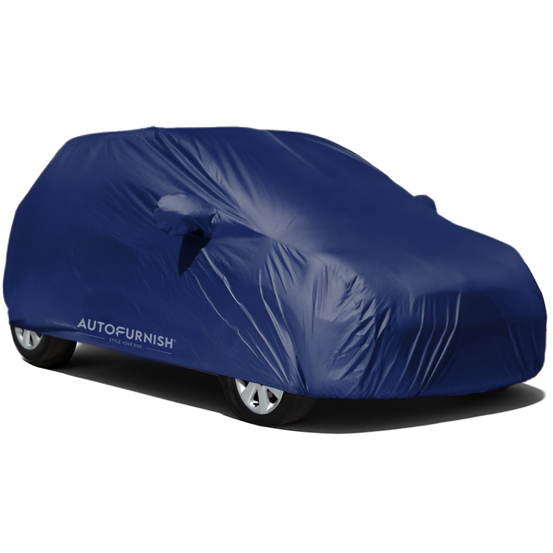 Hyundai Kona 2020 Car Body Cover, Heat & Water Resistant with Side Mirror Pockets (PARKER BLUE)
