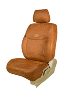 Nubuck Patina Leather Feel Fabric Car Seat Cover Tan For Toyota Urban Cruiser