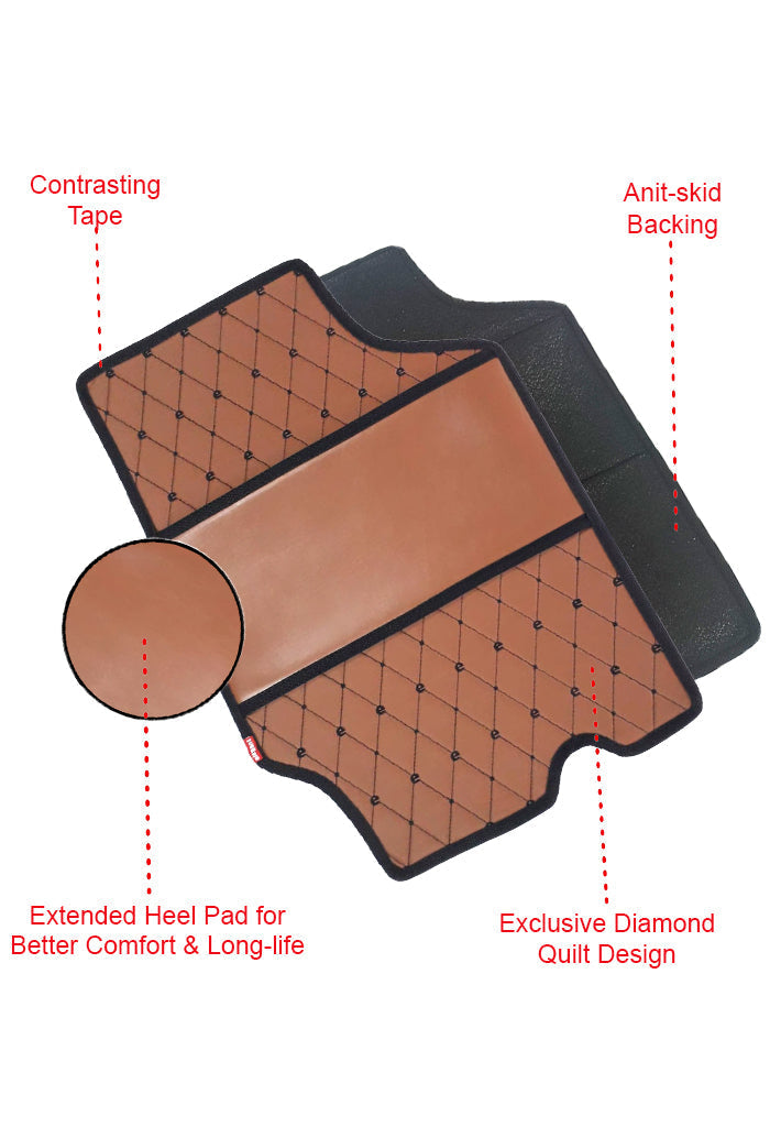 Luxury Leatherette Car Floor Mat For Mahindra Scorpio
