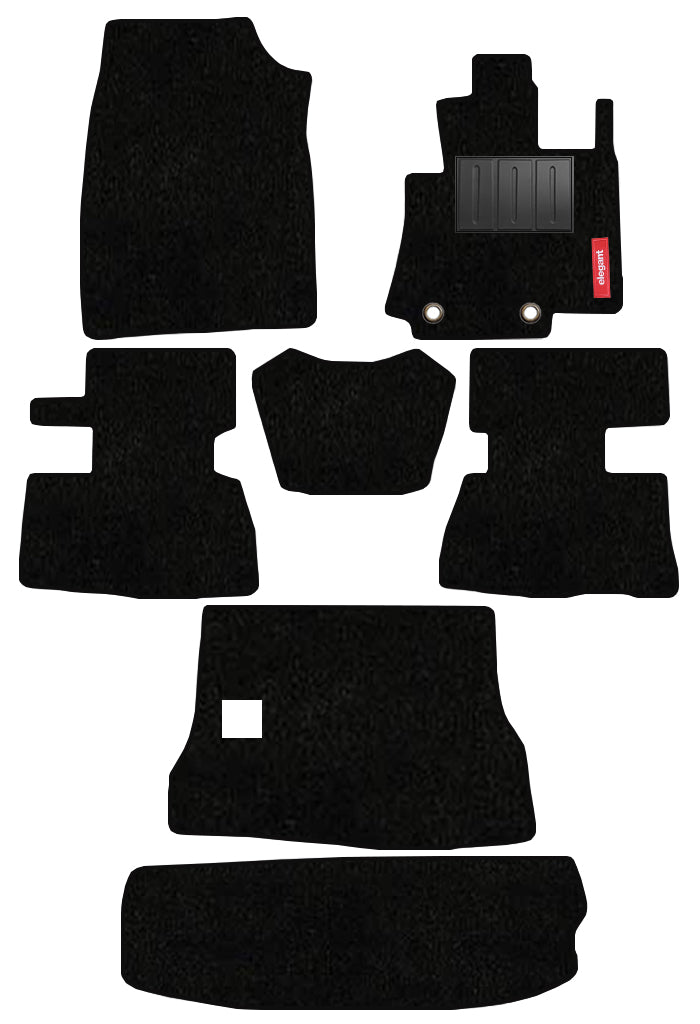 Miami Carpet Car Floor Mat Black For Mahindra Scorpio