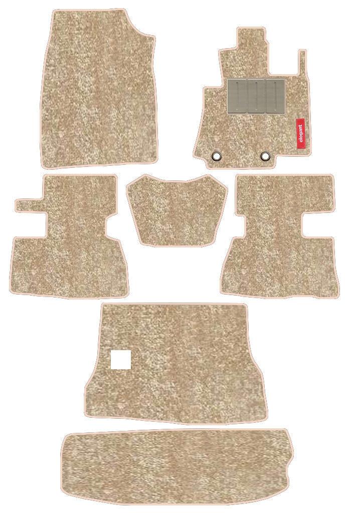 Miami Carpet Car Floor Mat Beige For Mahindra Scorpio