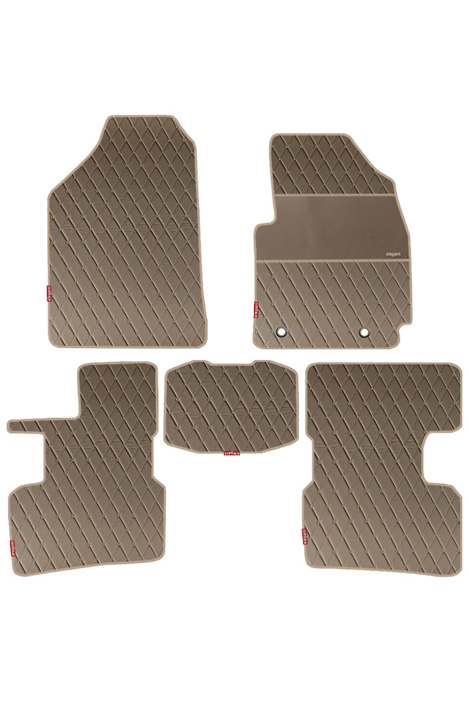 Luxury Leatherette Car Floor Mat For Kia Seltos