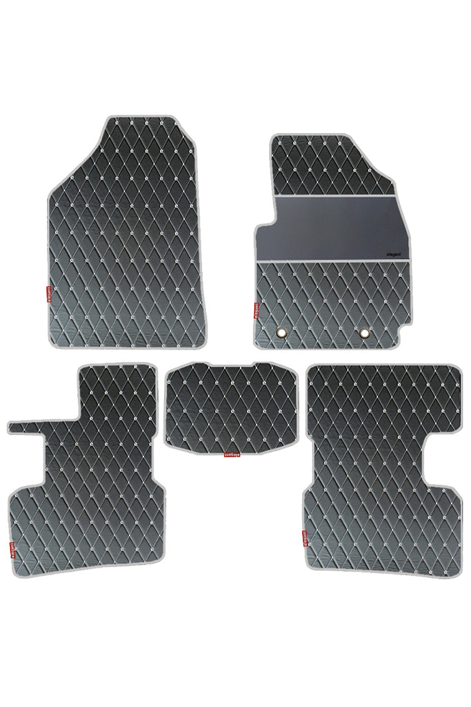 Luxury Leatherette Car Floor Mat For Kia Seltos