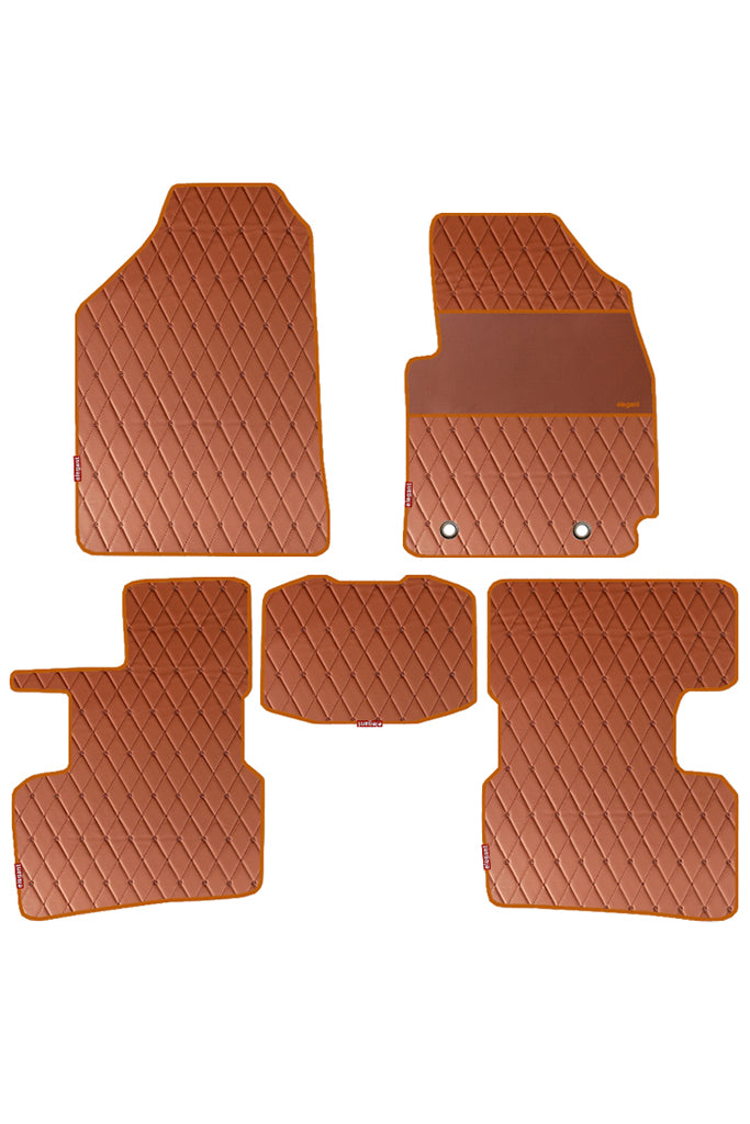 Luxury Leatherette Car Floor Mat For Kia Seltos