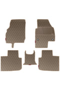 Luxury Leatherette Car Floor Mat For Skoda Slavia