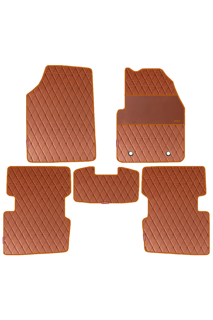 Luxury Leatherette Car Floor Mat For Kia Sonet