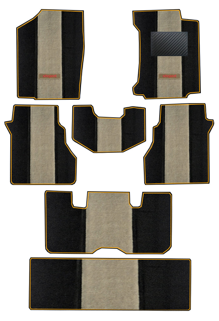 Edge Carpet Car Floor Mat For Hyundai Alcazar