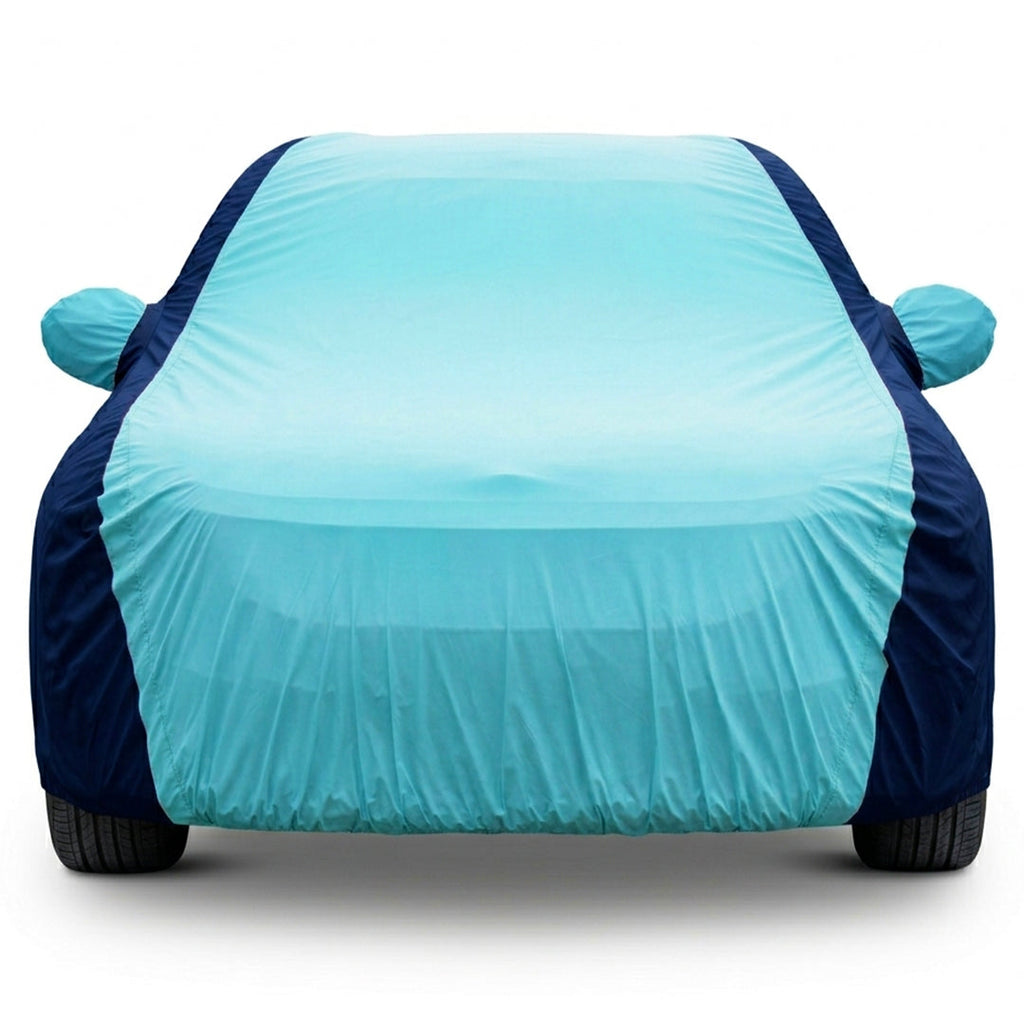 Ford Figo Aspire Car Body Cover, Triple Stitched, Heat & Water Resistant with Side Mirror Pockets (SPORTY Series)
