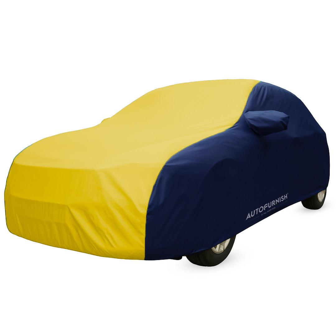 Hyundai i20 2014-19 Car Body Cover, Triple Stitched, Heat & Water Resistant with Side Mirror Pockets (SPORTY Series)