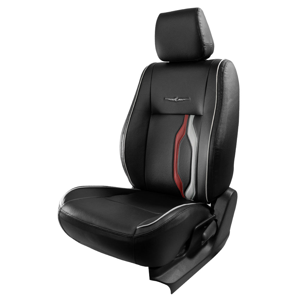 Vogue Trip Plus Art Leather Bucket Fitting Car Seat Cover For Kia Sonet