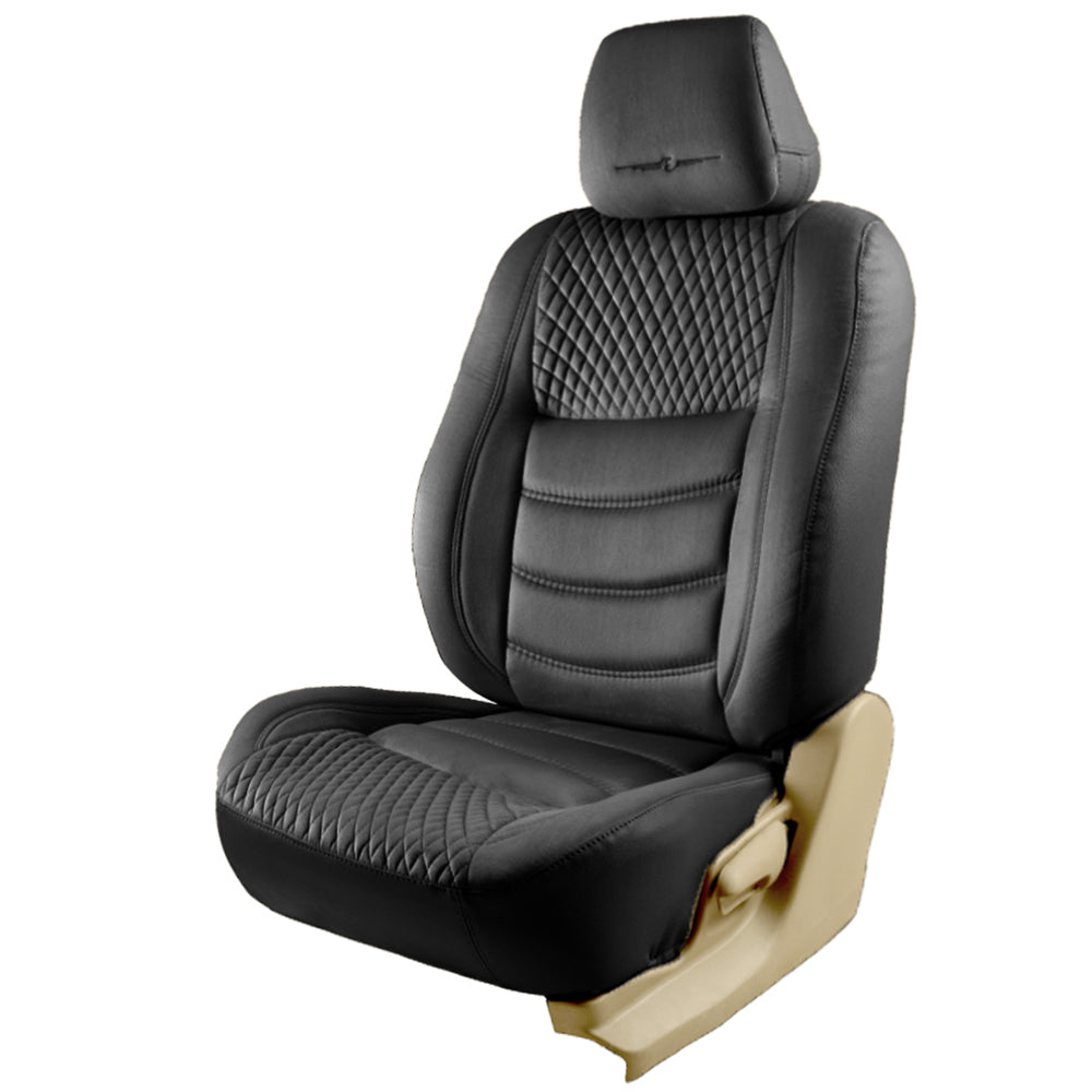 Crescent Bucket Fit Velvet Fabric Car Seat Cover For Volkswagen Virtus