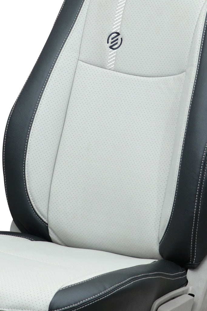 Venti 1 Duo Perforated Art Leather Car Seat Cover For Mahindra Scorpio