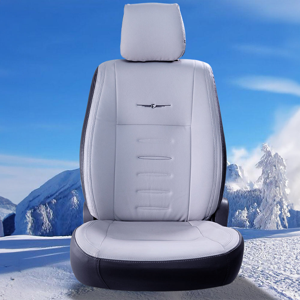 Vogue Oval Plus Art Leather Bucket Fitting Car Seat Cover For Renault Duster