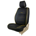 Vogue Urban Plus Art Leather Car Seat Cover Black and Yellow For Citroen C3