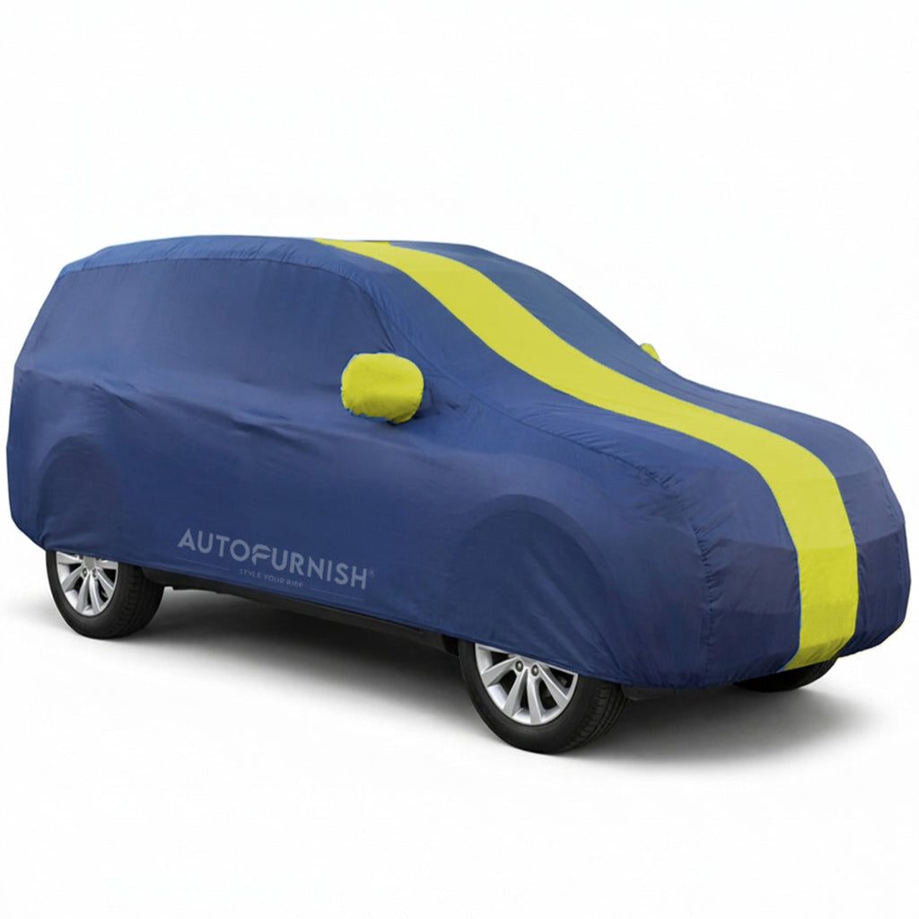 Datsun Redi Go 2016-20 Car Body Cover, Heat & Water Resistant with Side Mirror Pockets (ARC Series)