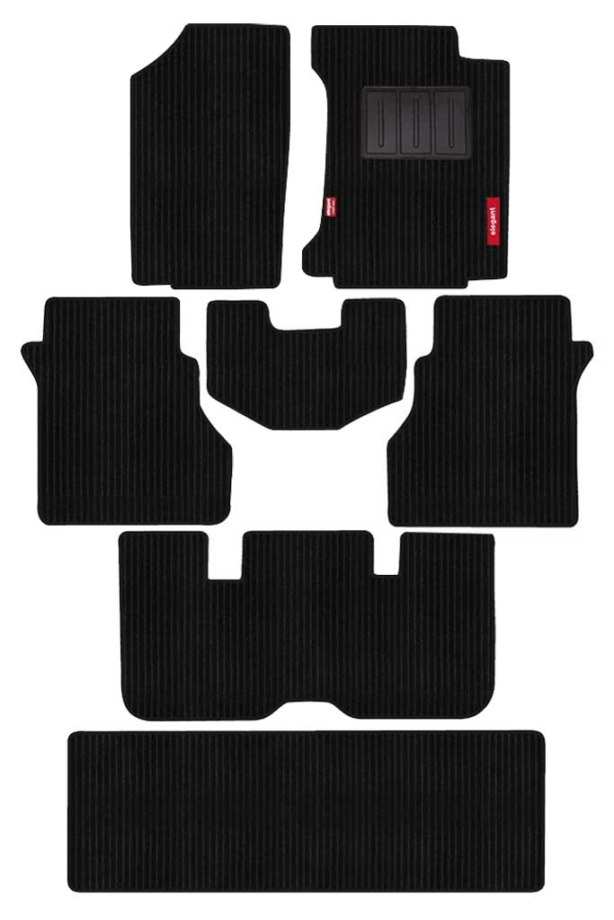 Cord Black Carpet Car Floor Mat For Maruti Ertiga