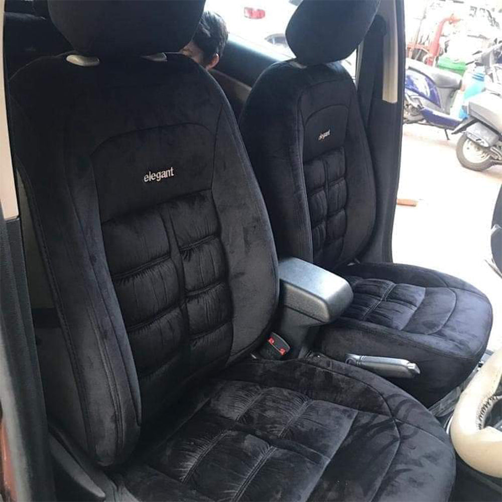 Emperor Velvet Fabric Car Seat Cover For Nissan Kicks